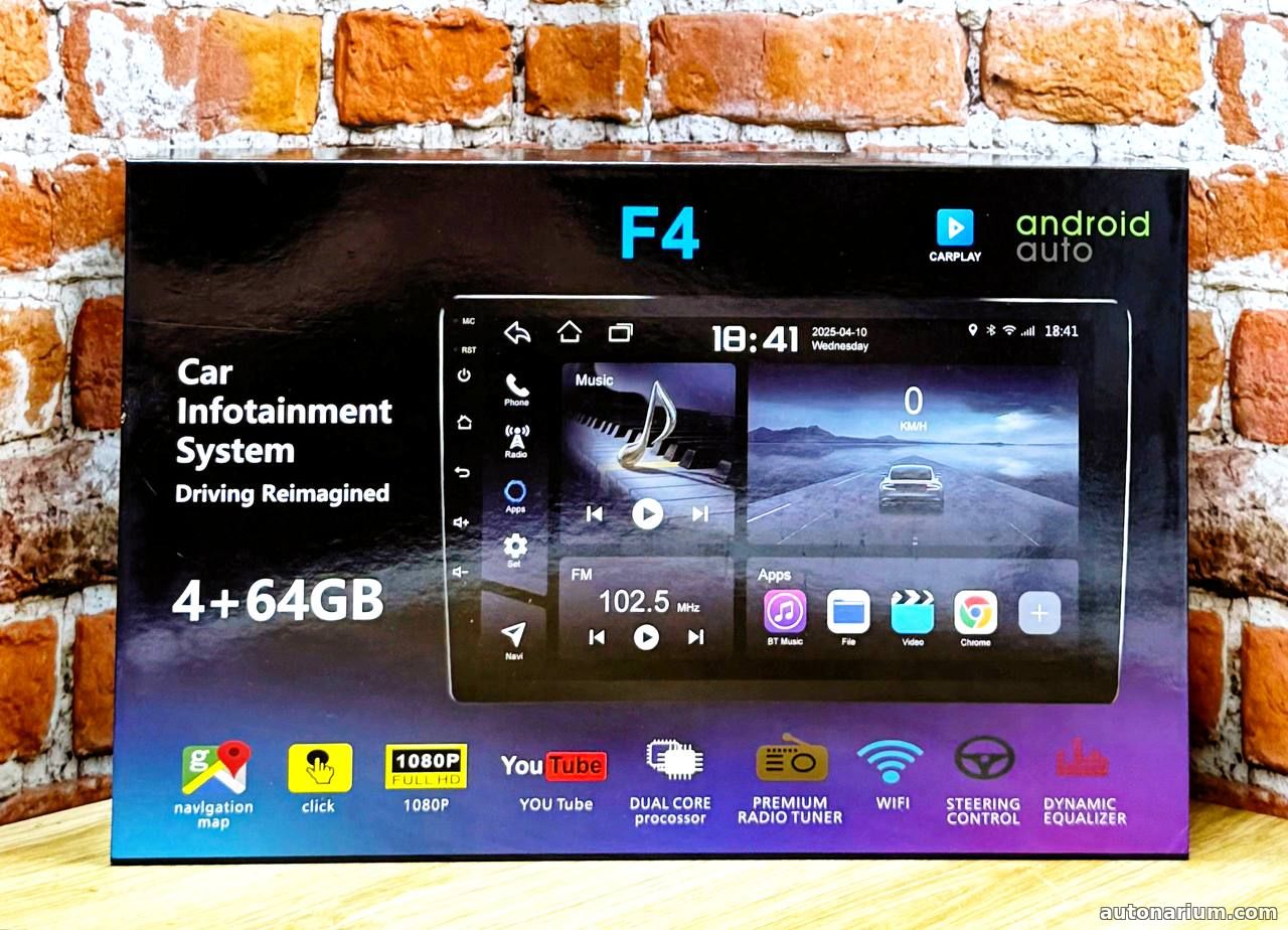 Андроид магнитола F4 9 дюймов