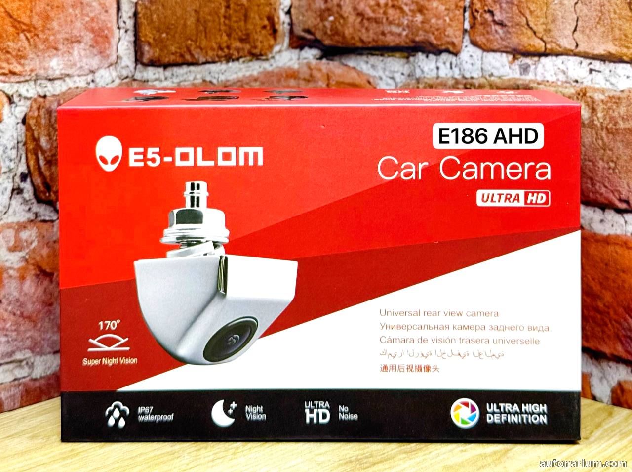 Камера заднего вида E-186 AHD