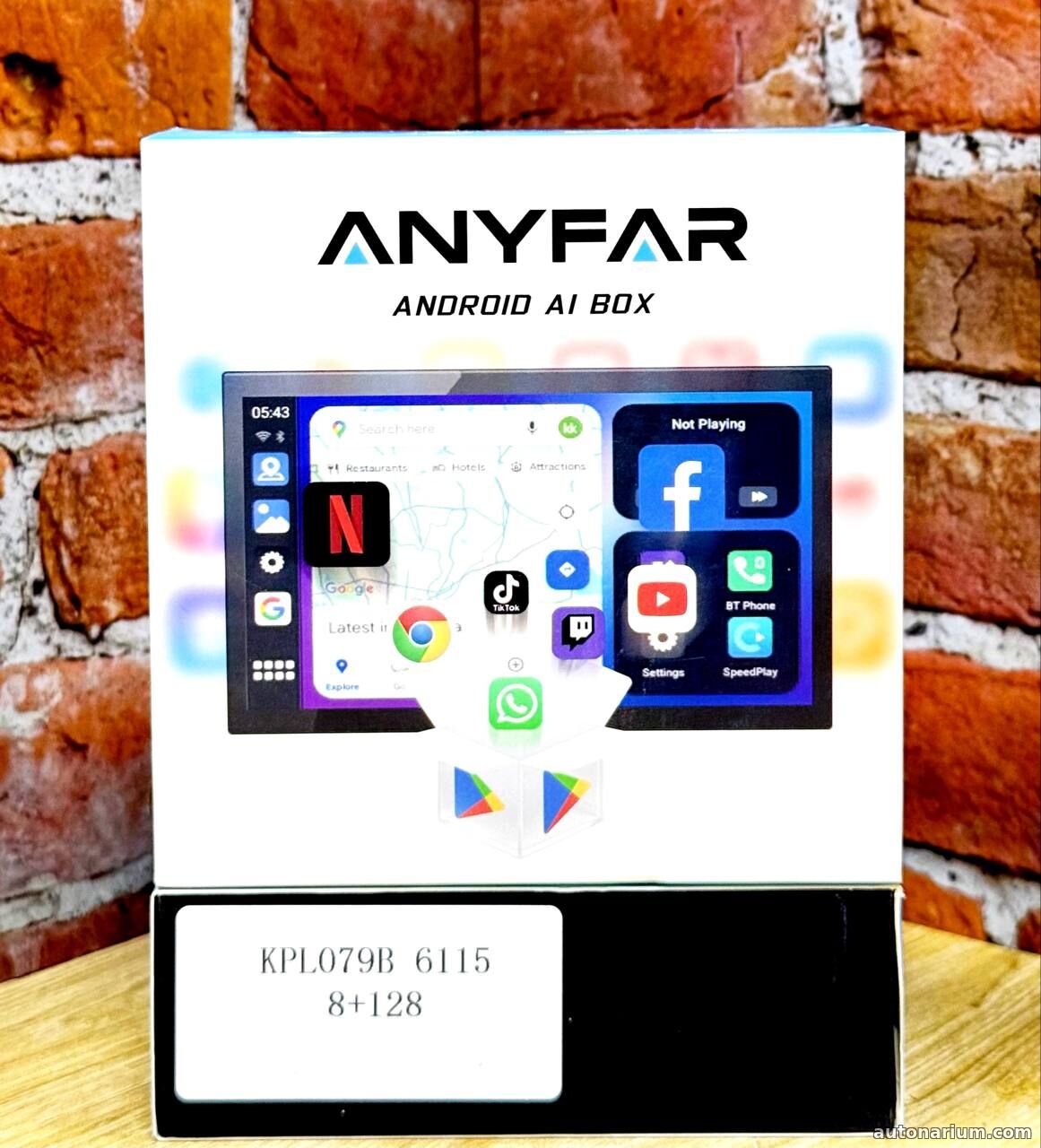 Мультимедийная смарт приставка KPL079B 8+128G