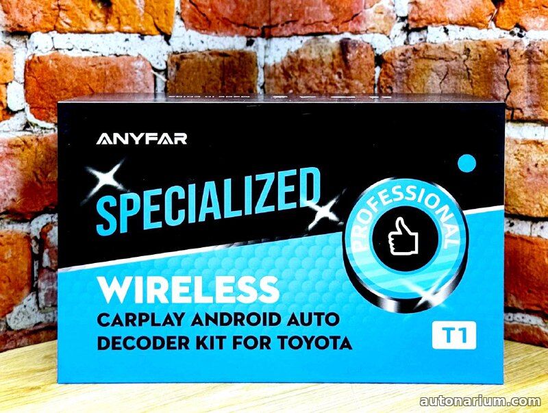 Беспроводной карплэй T1 для популярных моделей Toyota