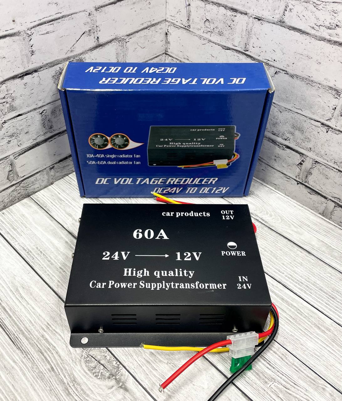 Преобразователи 24V-12V 60A